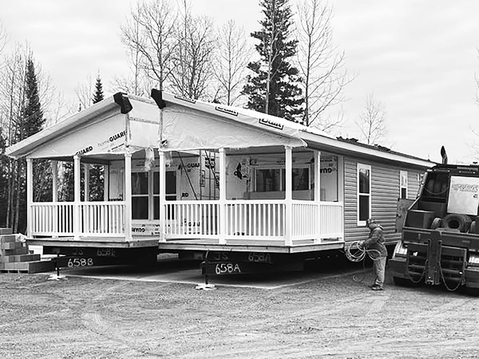 Hamilton Habitat Finishing Two New Affordable Homes in Grand Marais