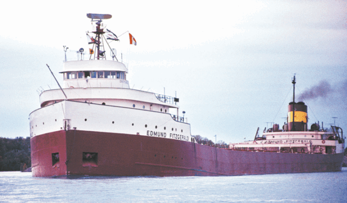 SS Edmund Fitzgerald, 1971.